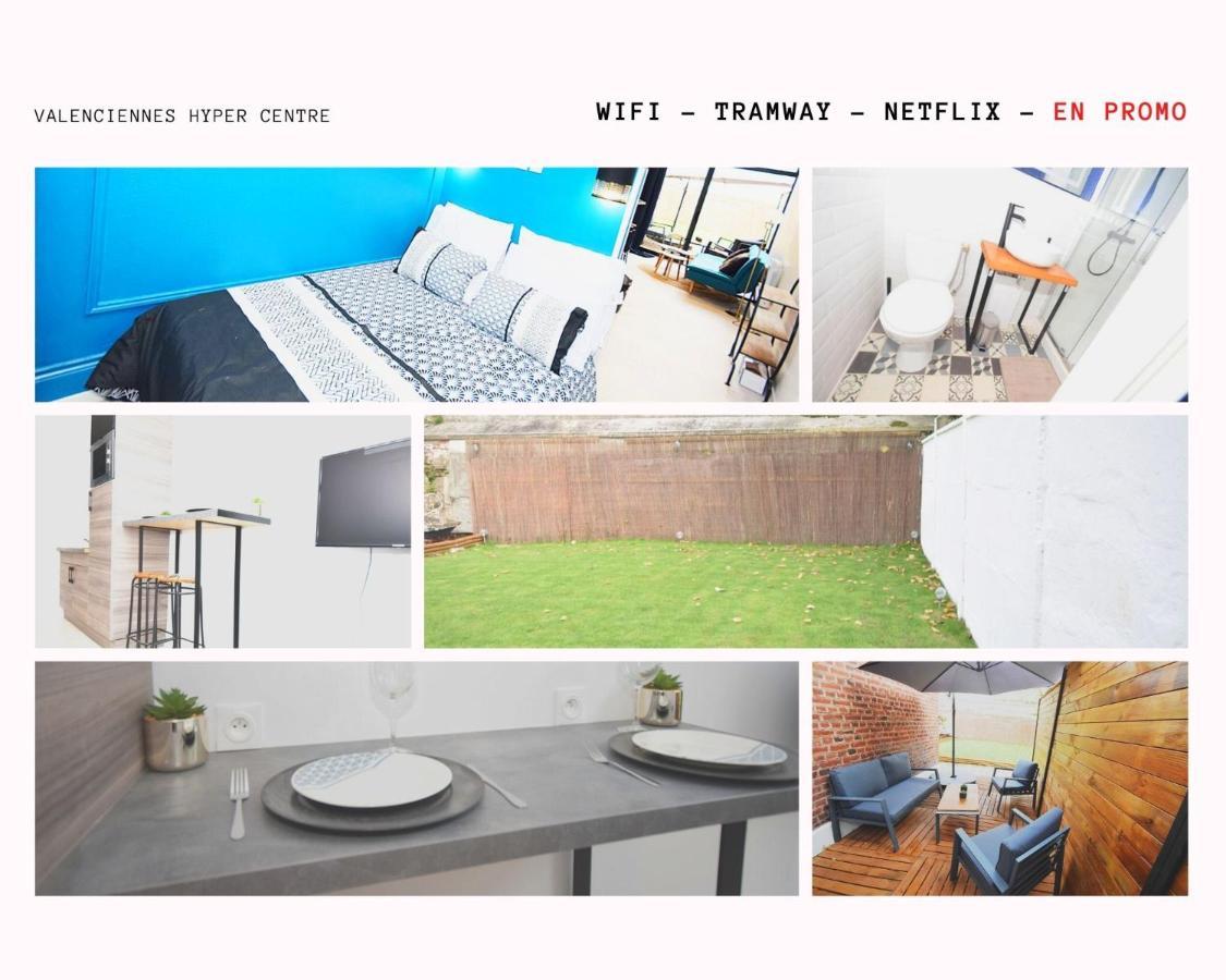 Cosy Appart - Hyper Centre - Tramway - Terrasse - Lerelaisdodile3 Βαλενσιέν Εξωτερικό φωτογραφία